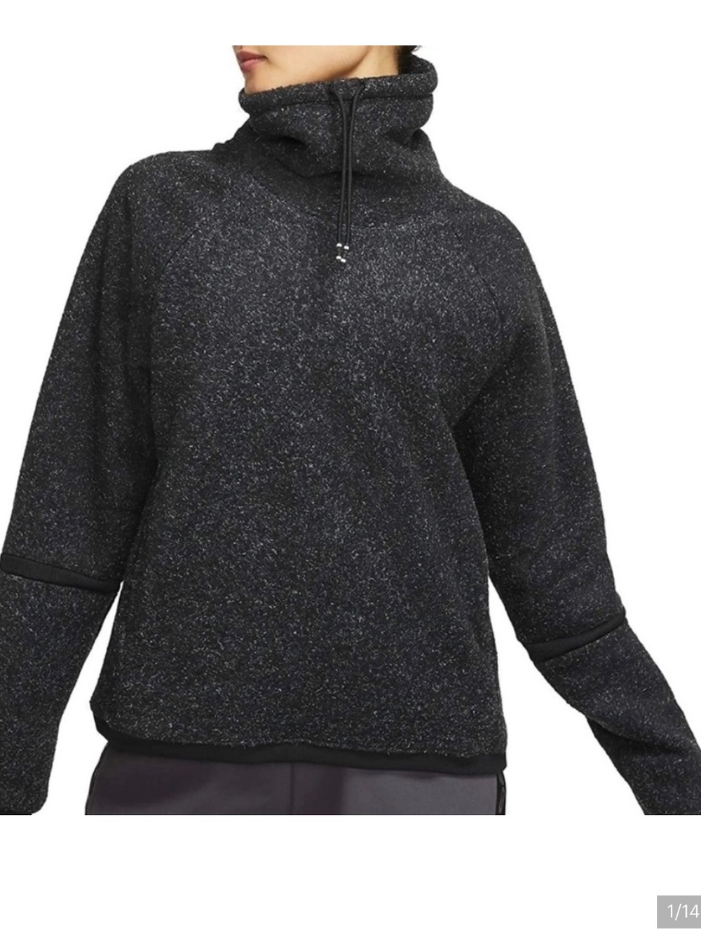 Nike Cowl Neck Thermal Fleece Training Pullover